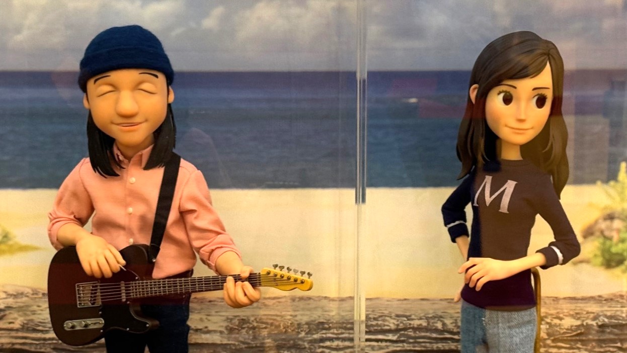 山下達郎　竹内まりあ　フィギュア